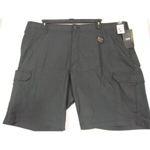 Lee Extreme Motion Cargo Shorts Men 46 Black